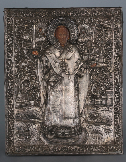 Икона Святой Николай Можайский - фото - 3
